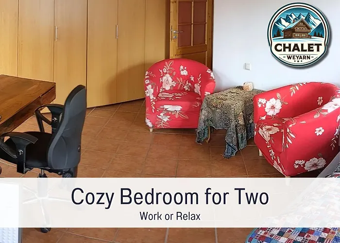 Séjour chez l'habitant - Doppelzimmer Mit Gartenblick Weyarn