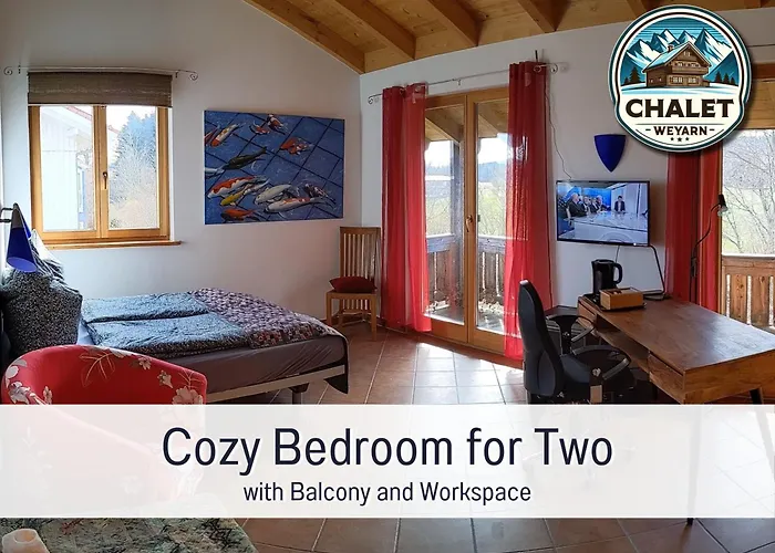 Séjour chez l'habitant - Doppelzimmer Mit Gartenblick *
