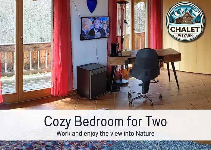 Séjour chez l'habitant - Doppelzimmer Mit Gartenblick *